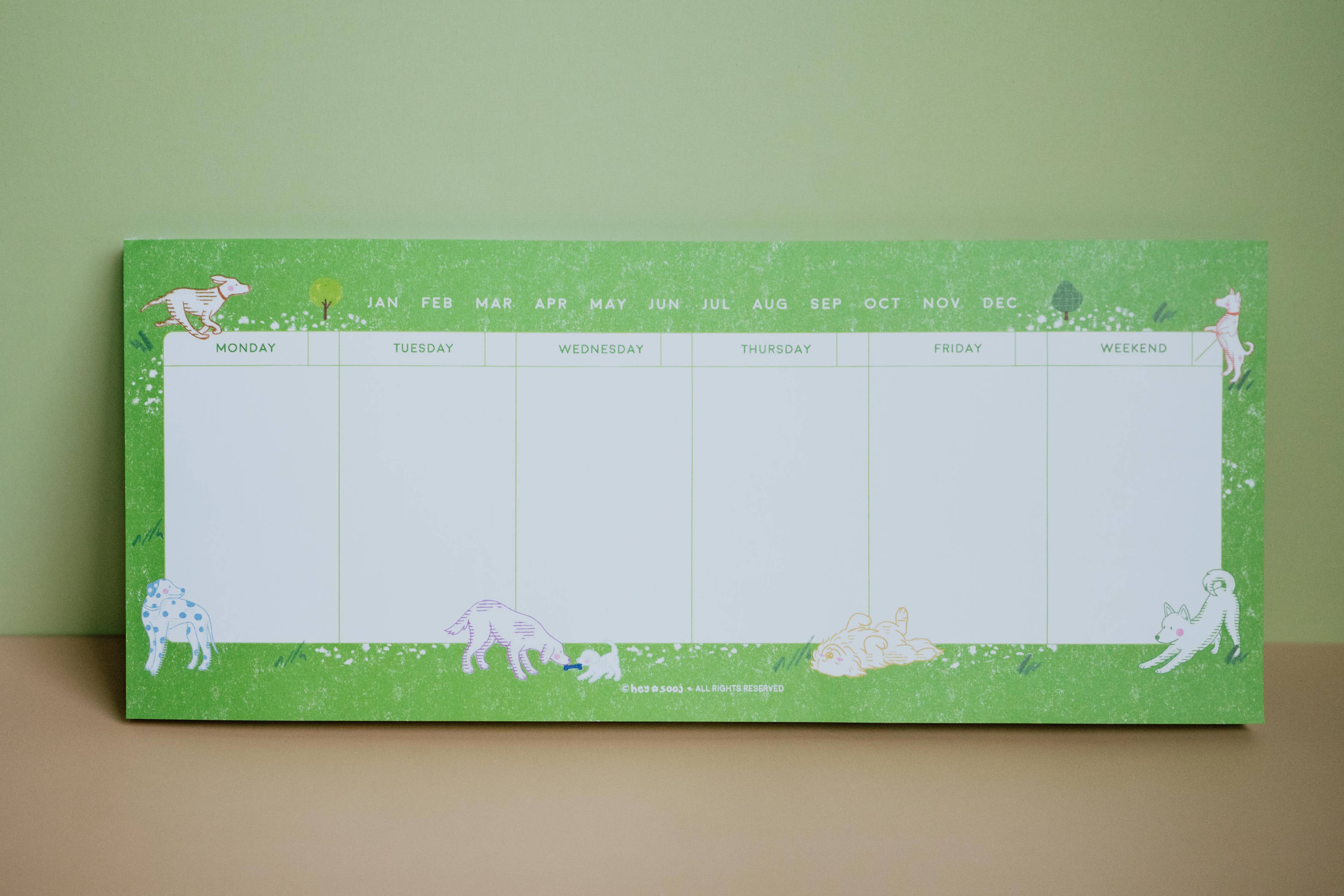 Dog Days Weekly Planner - Image 5