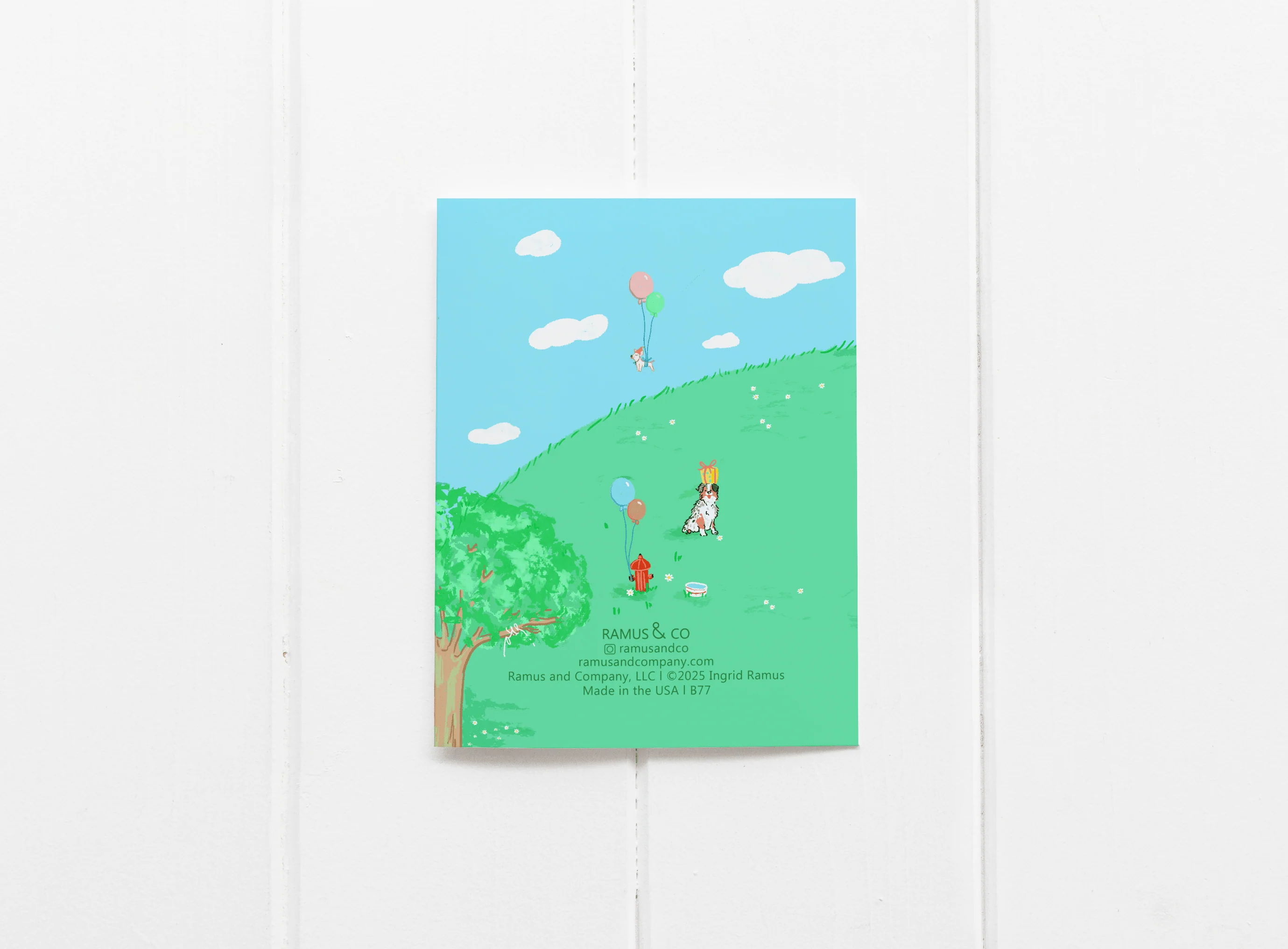 Dog Party Birthday Card - Image 3