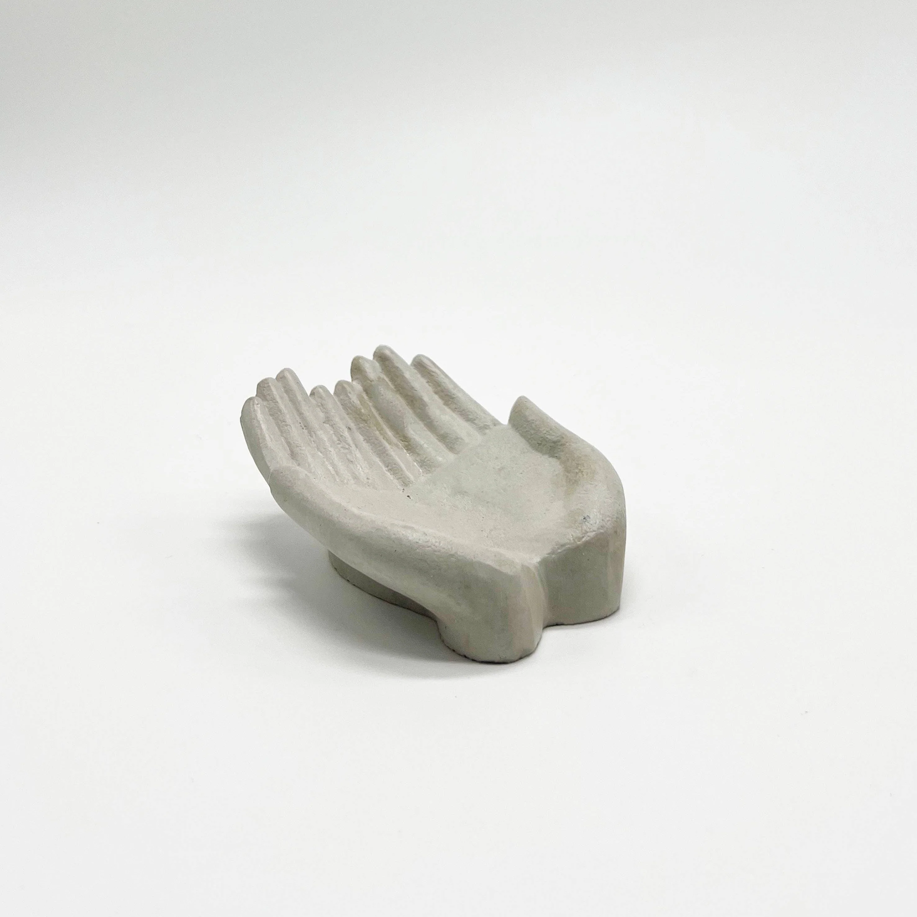 Double Palm Concrete Object