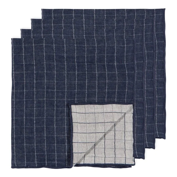 Double Weave Napkins - Set of 4 - Image 3