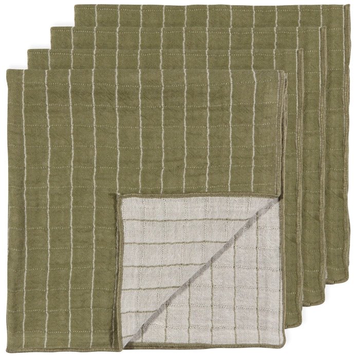 Double Weave Napkins - Set of 4 - Image 6