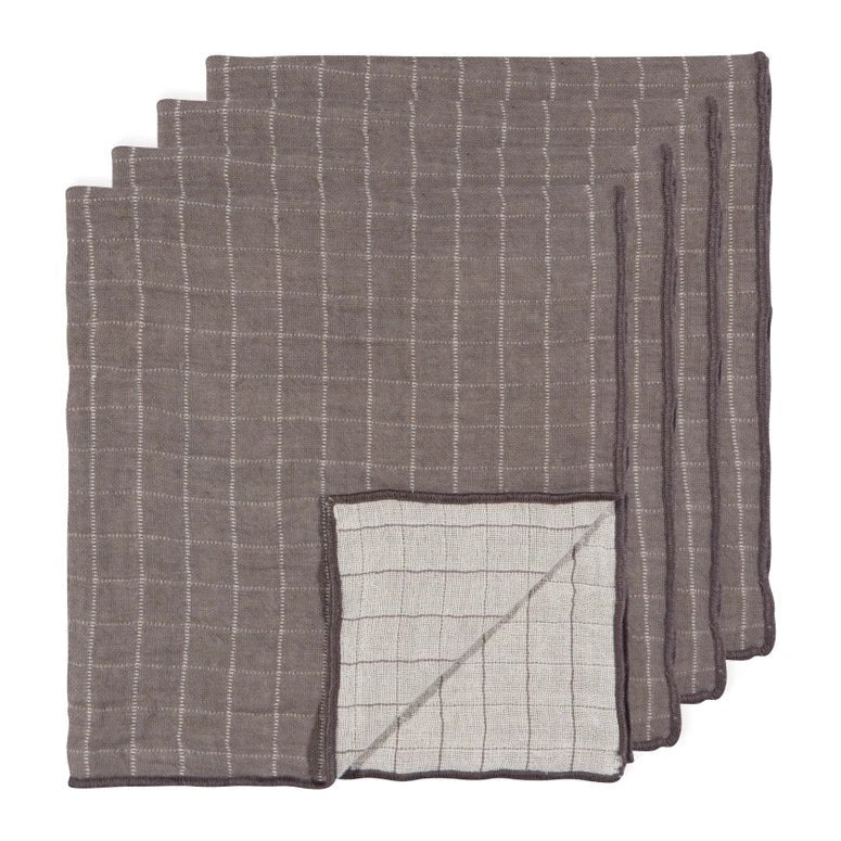 Double Weave Napkins - Set of 4 - Image 7