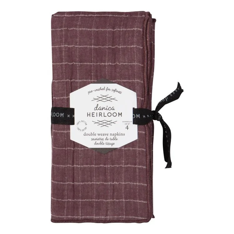 Double Weave Napkins - Set of 4 - Image 8