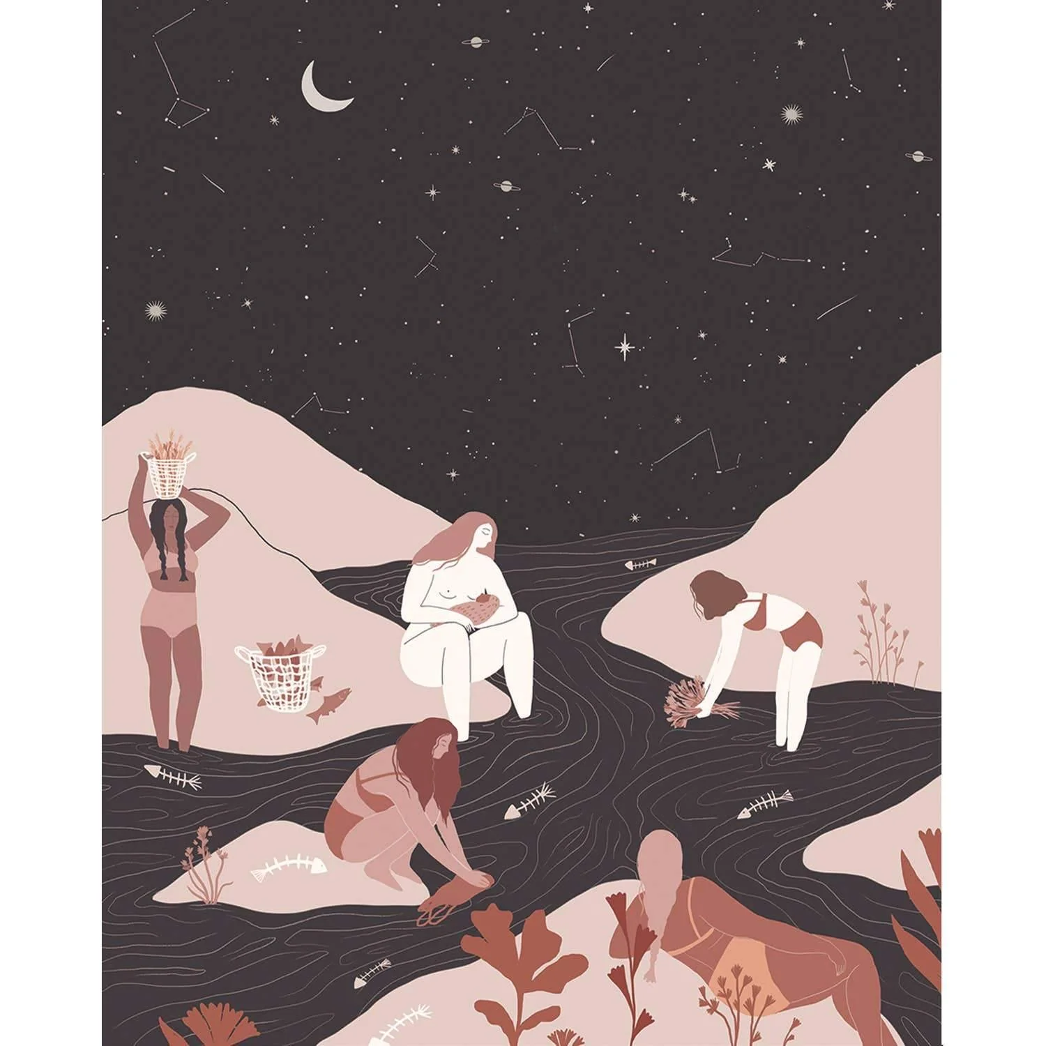 Down by the River 11x14 Art Print