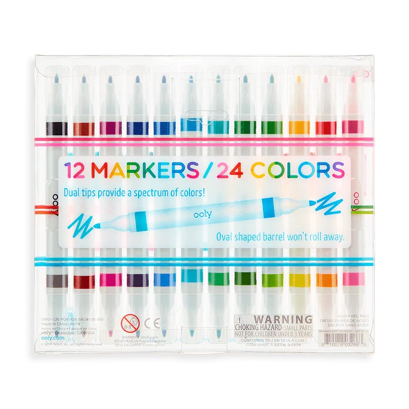 Drawing Duet Double-Ended Markers - Image 2