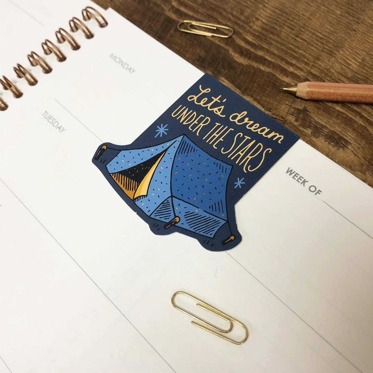 Dream Tent Magnetic Bookmark - Image 2