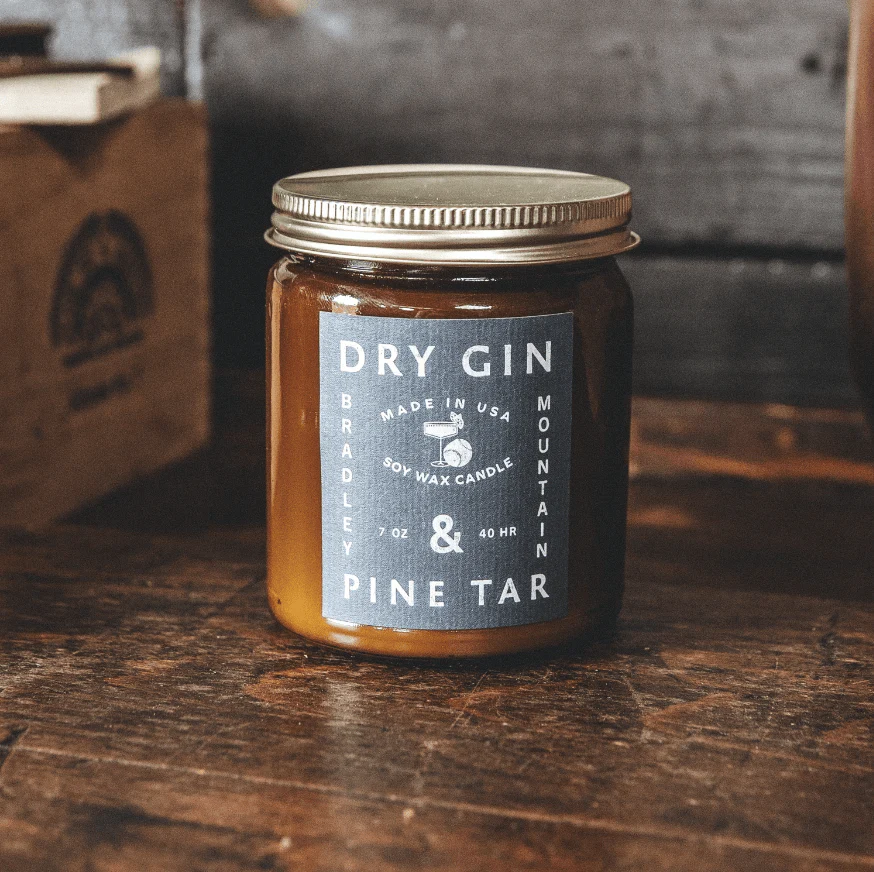 Dry Gin & Pine Tar Candle - Image 2