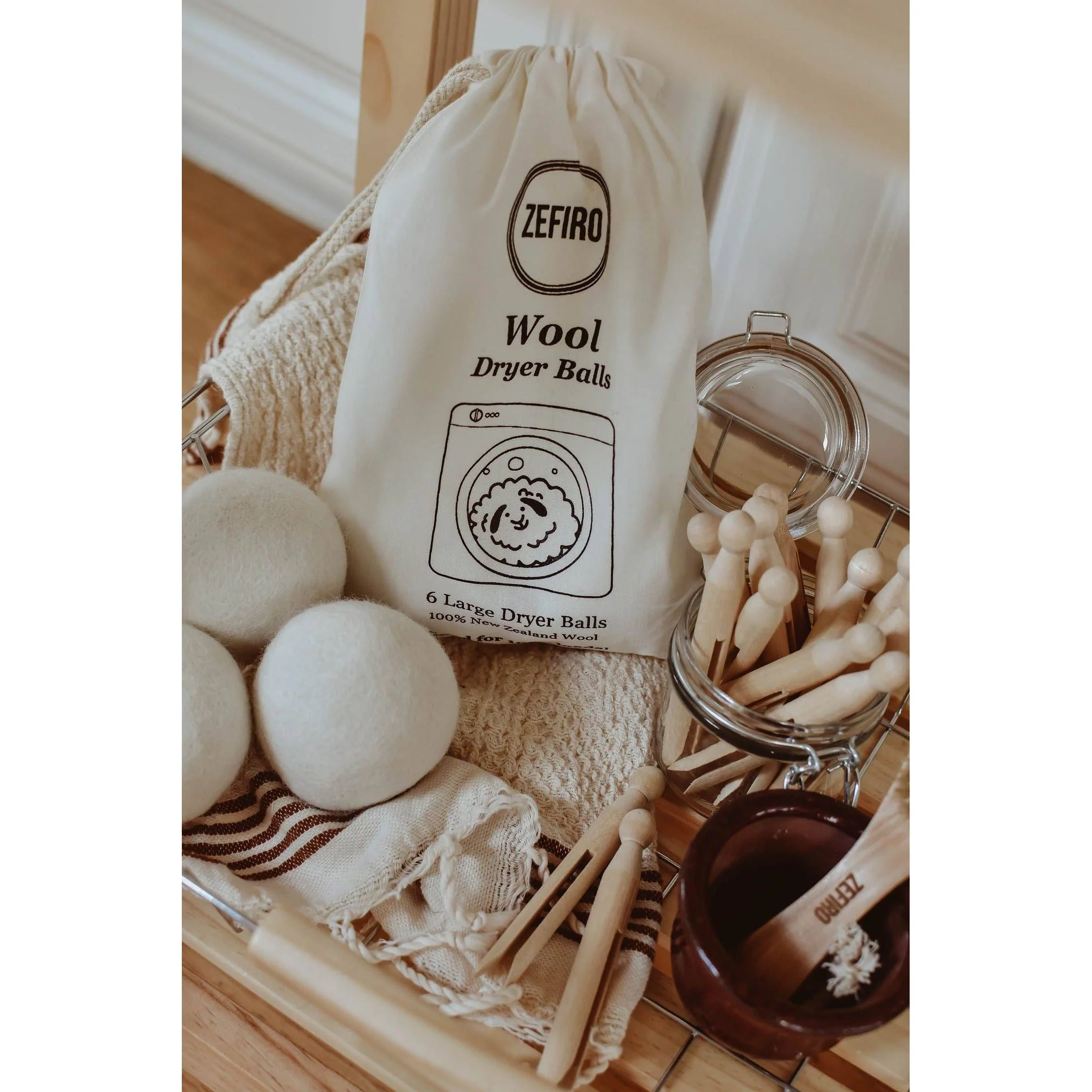 Wool Dryer Balls - 6 pack - Image 3
