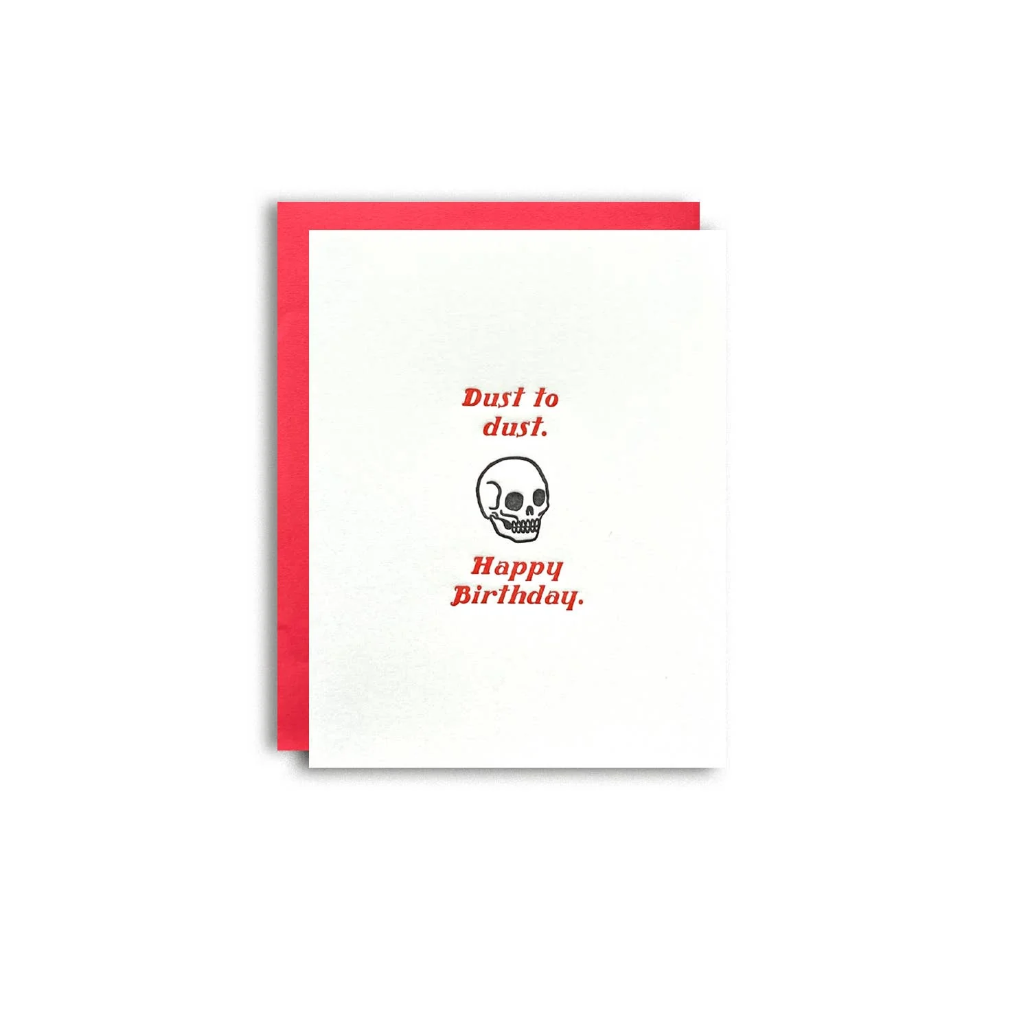 Dust to Dust Birthday Card - Image 4