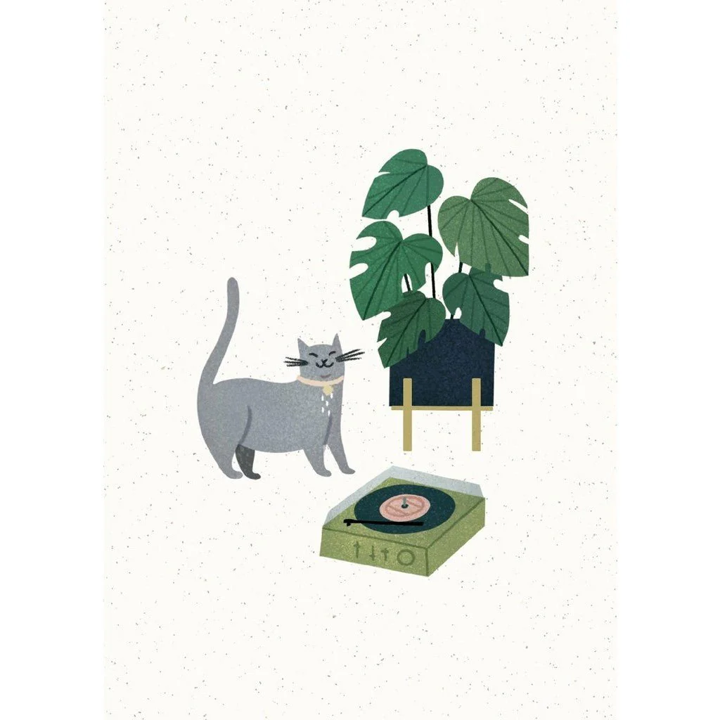 Dwell with Cats Pop-Up Card - Image 2