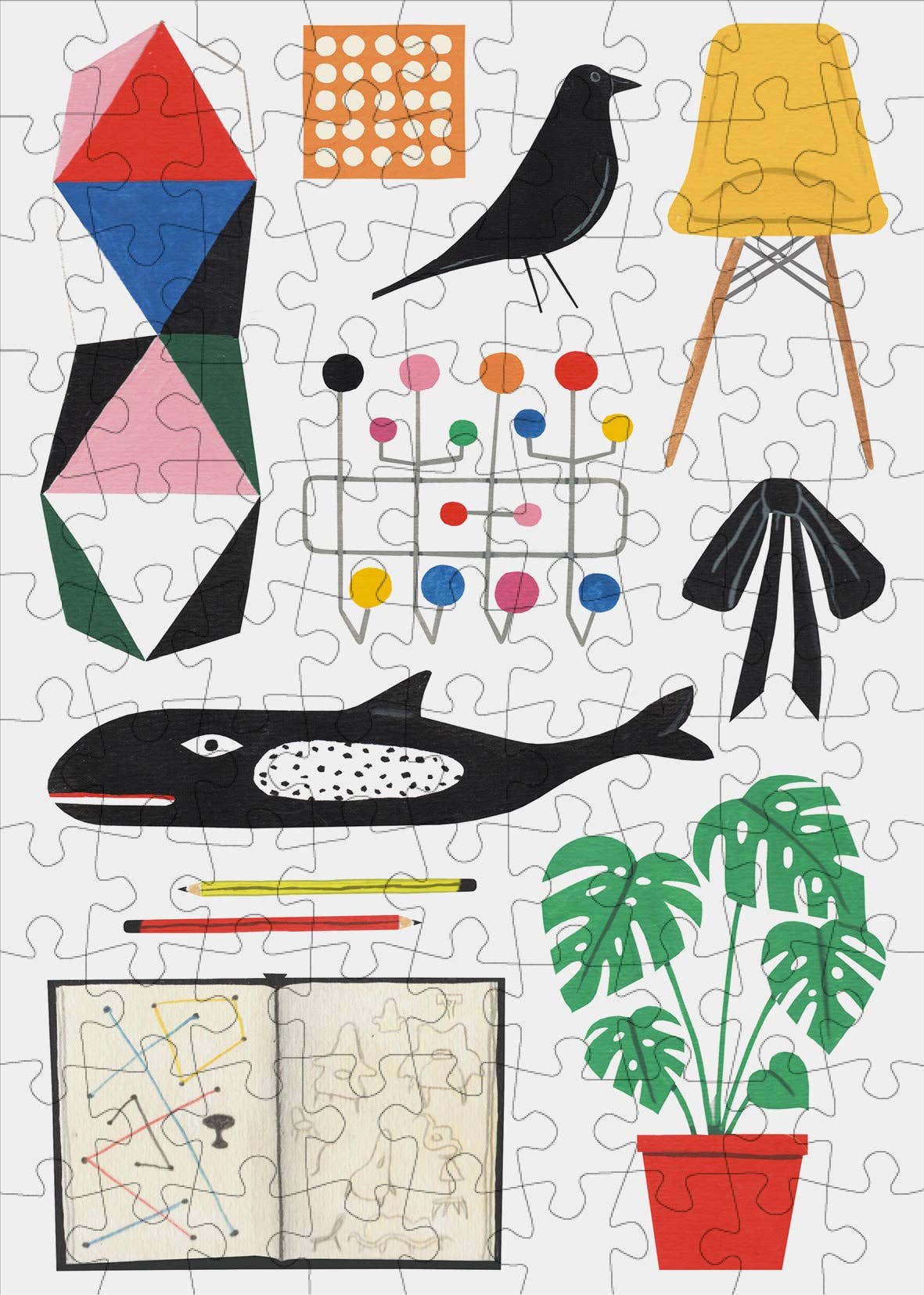Eames Mini Jigsaw Puzzle - Image 2