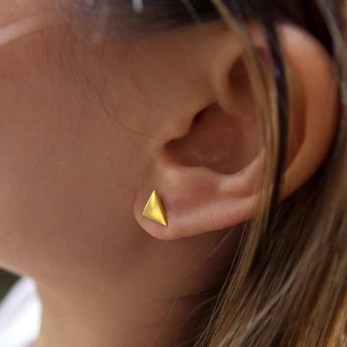 Triangle Earrings - Image 6