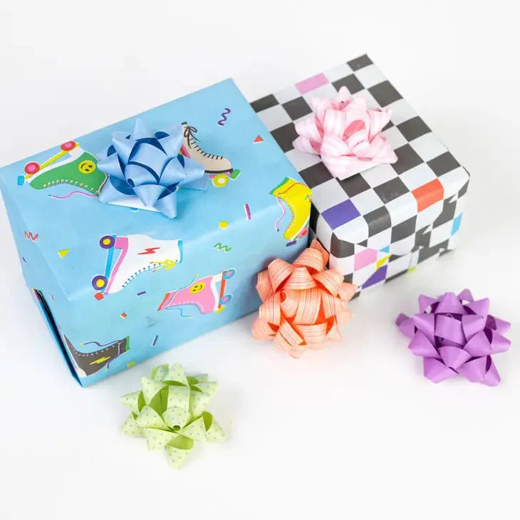 Eco Gift Bows: Soft Colors Mix - Image 3