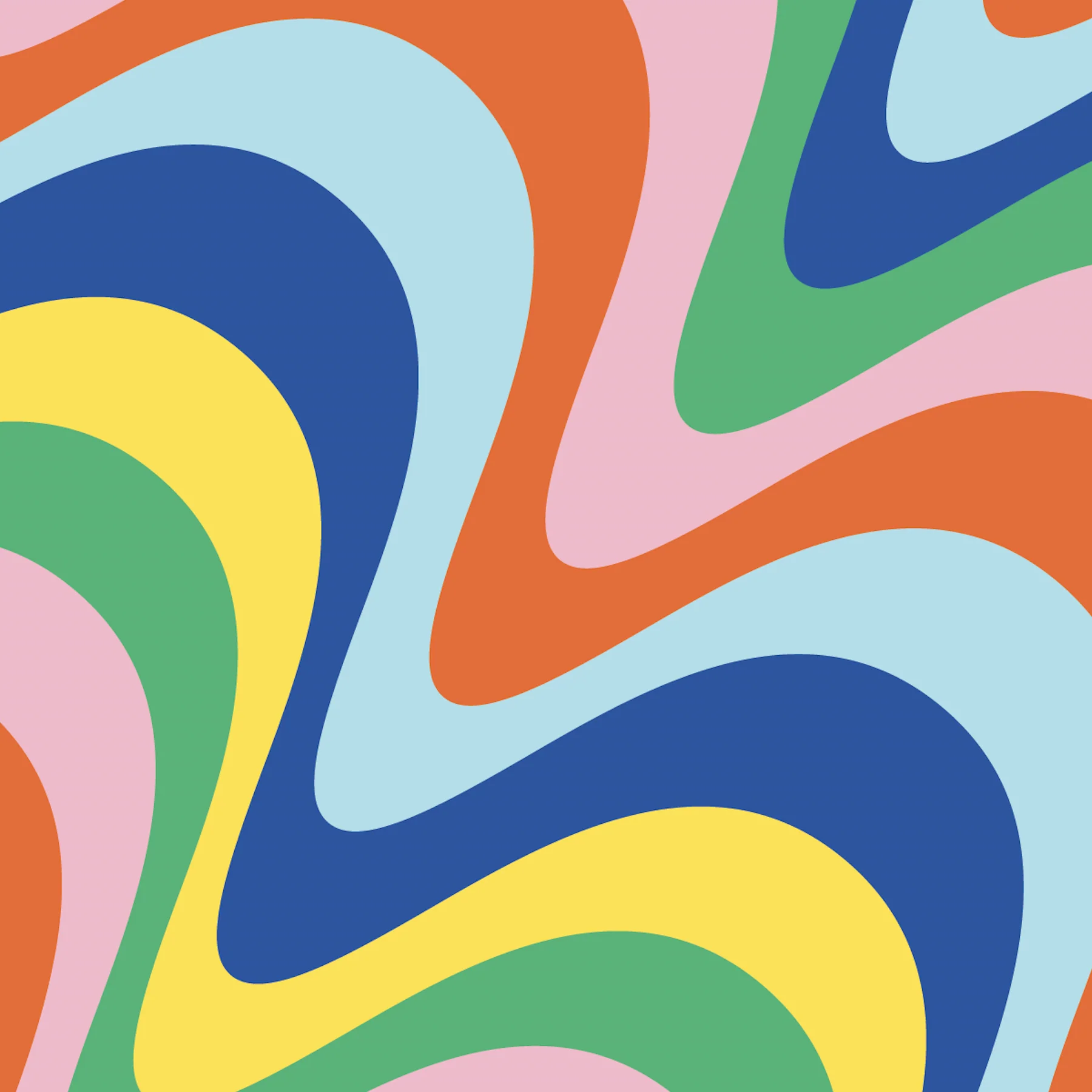 Eco Wrap: Liquid Rainbow/ Chatterbox - Image 2