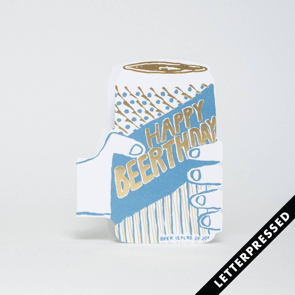 Beerthday Birthday Card