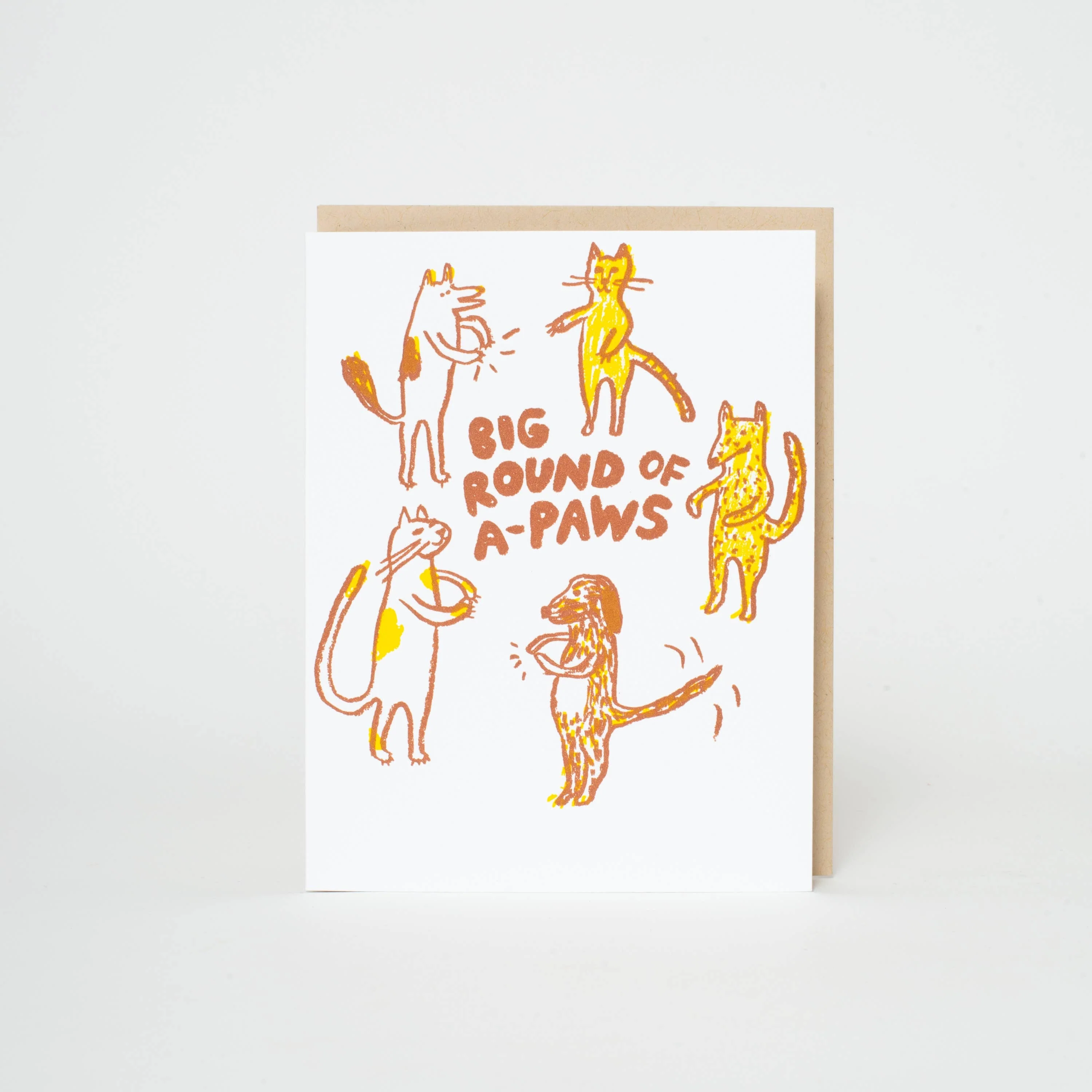 A-Paws Congrats Card - Image 2