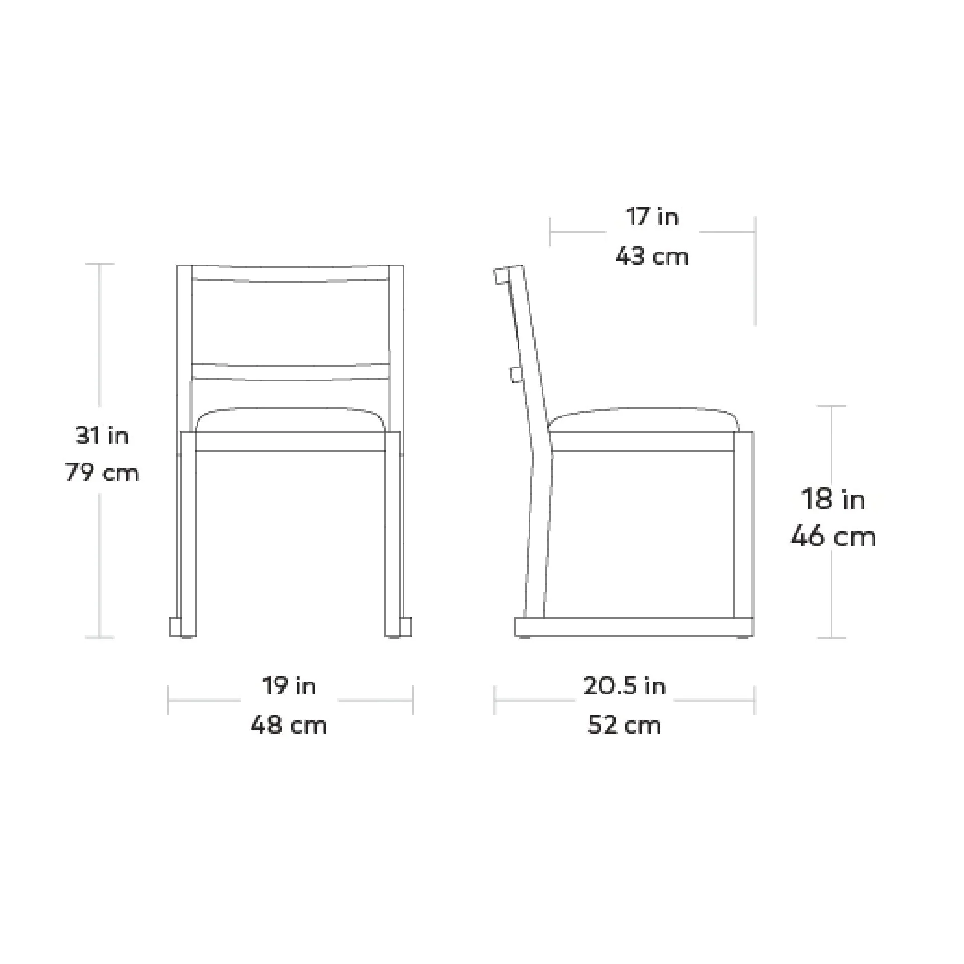 Eglinton Dining Chair Set/2 - Image 14