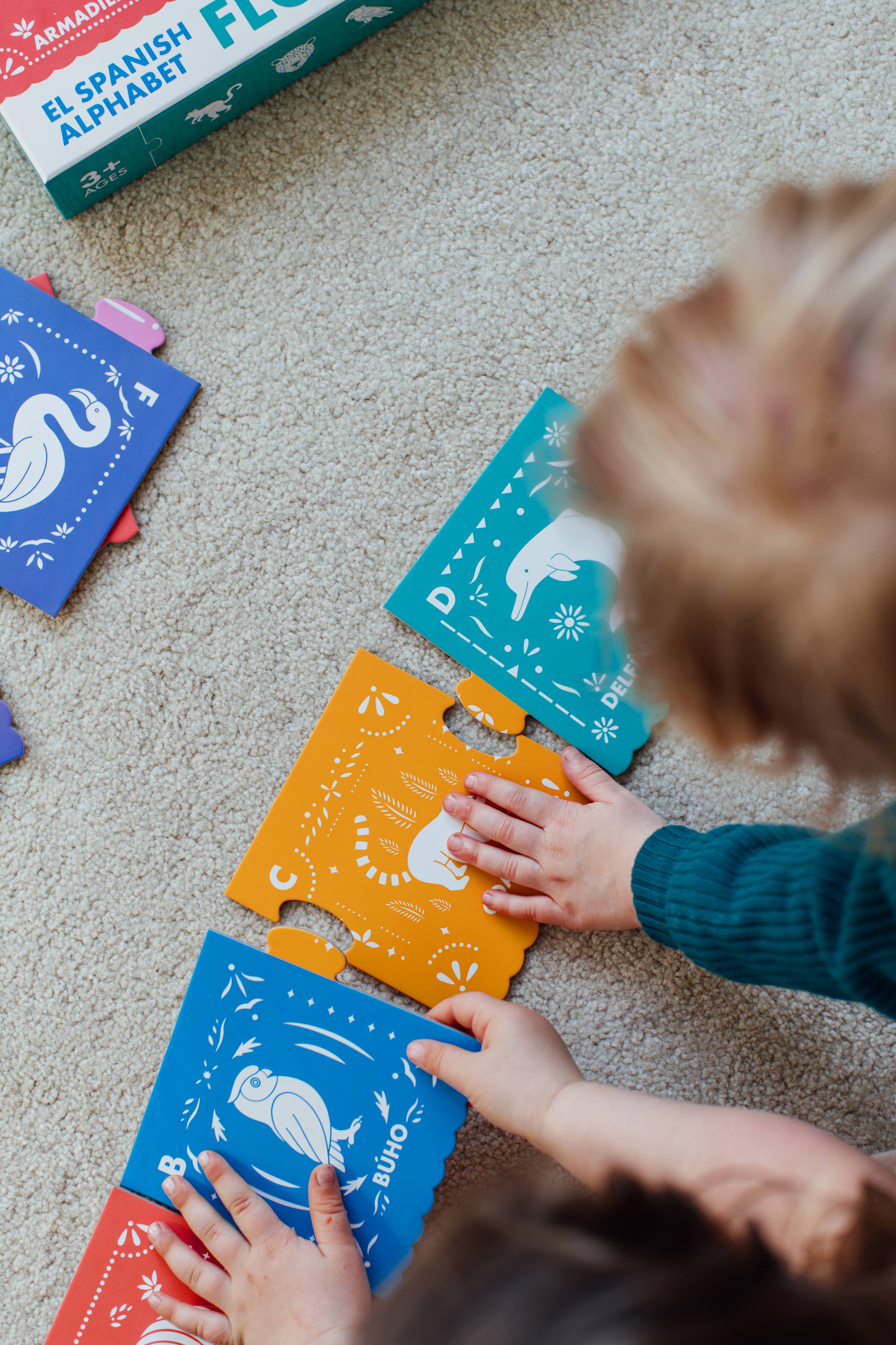 El Spanish Alphabet Jumbo Floor Puzzle - Image 2