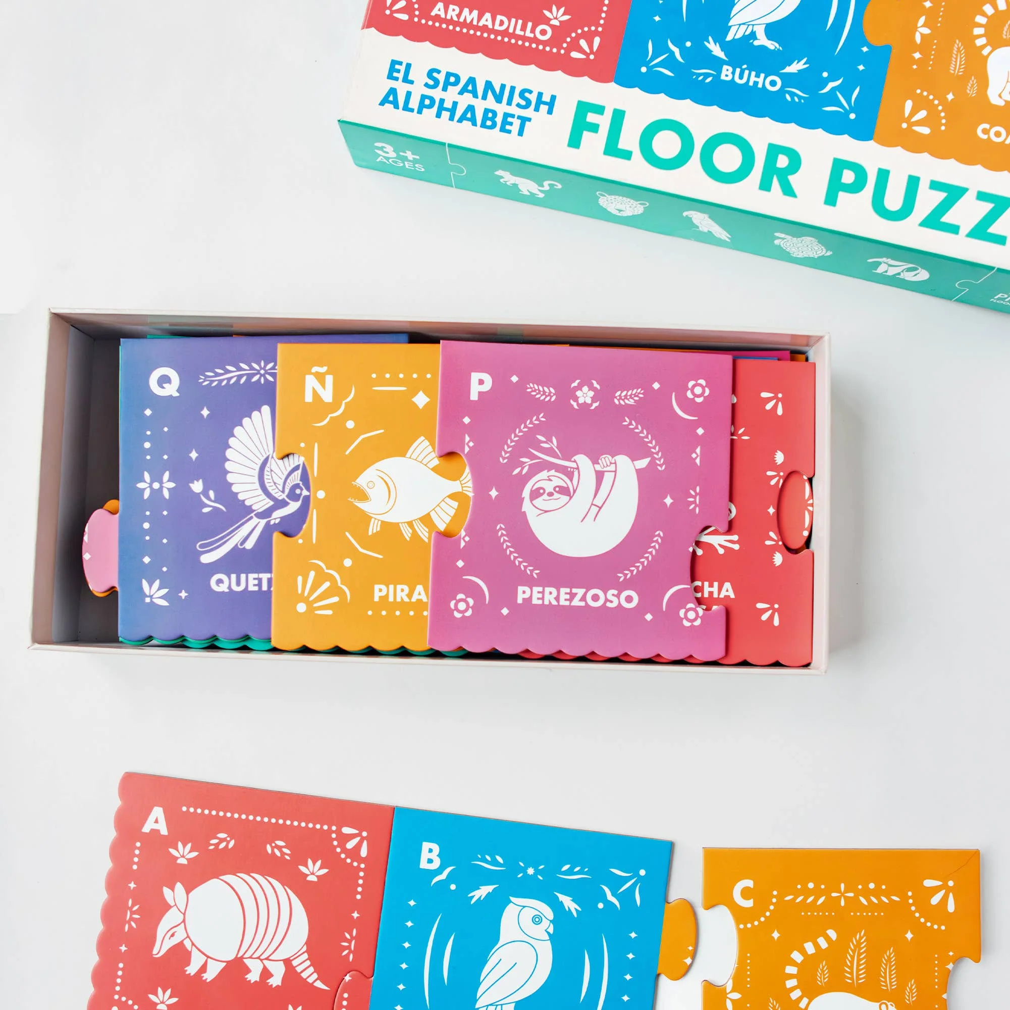 El Spanish Alphabet Jumbo Floor Puzzle - Image 5