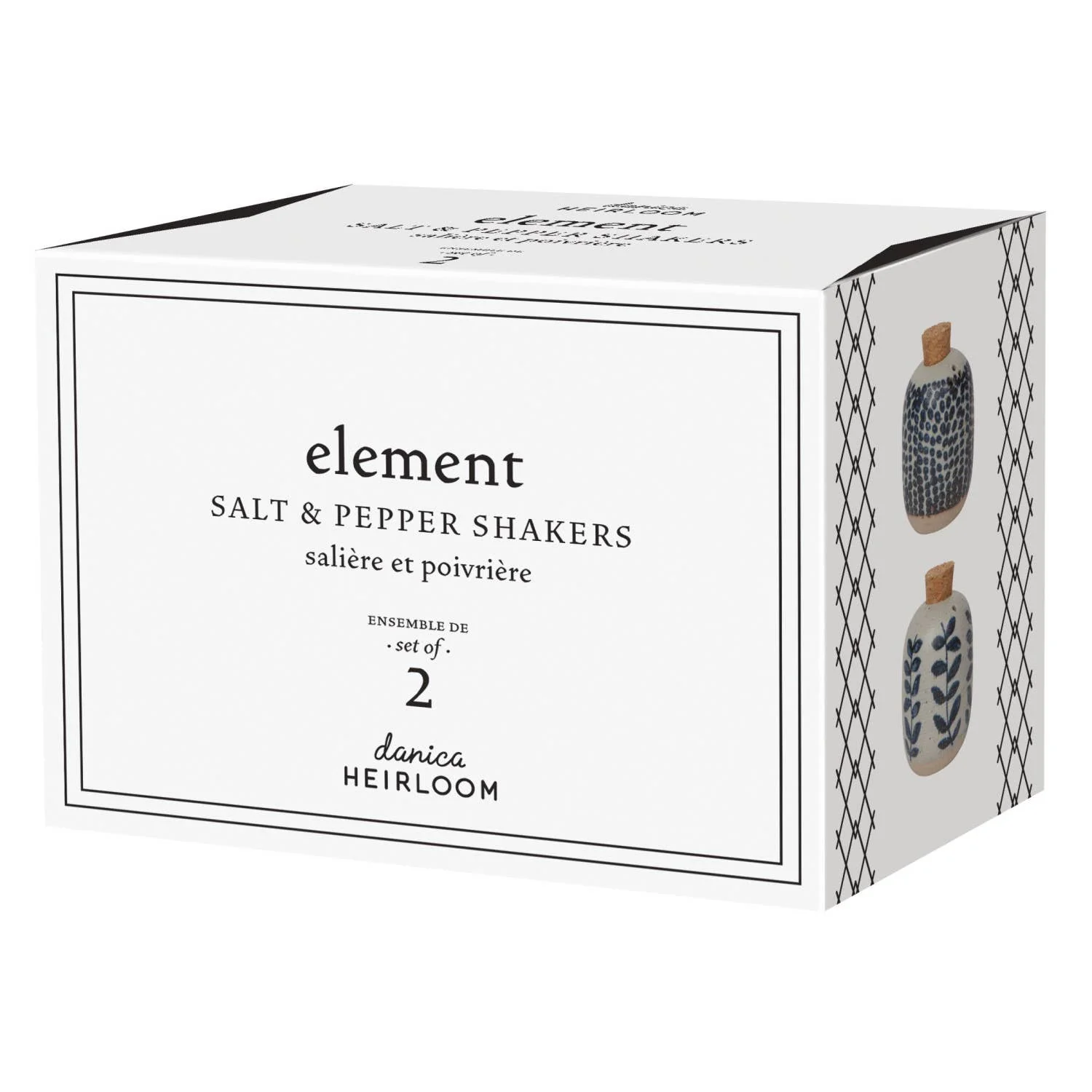 Element Salt & Pepper Shakers Set of 2 - Image 2