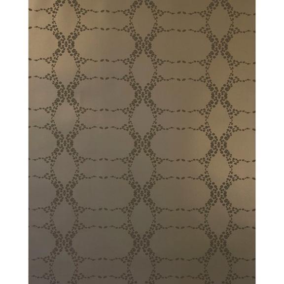 Elizabeth Wallpaper, Gilded Chocolate - Image 3
