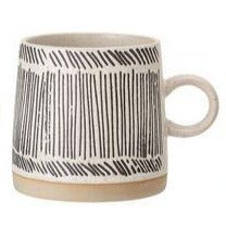 Embossed Stoneware Mug - Image 4