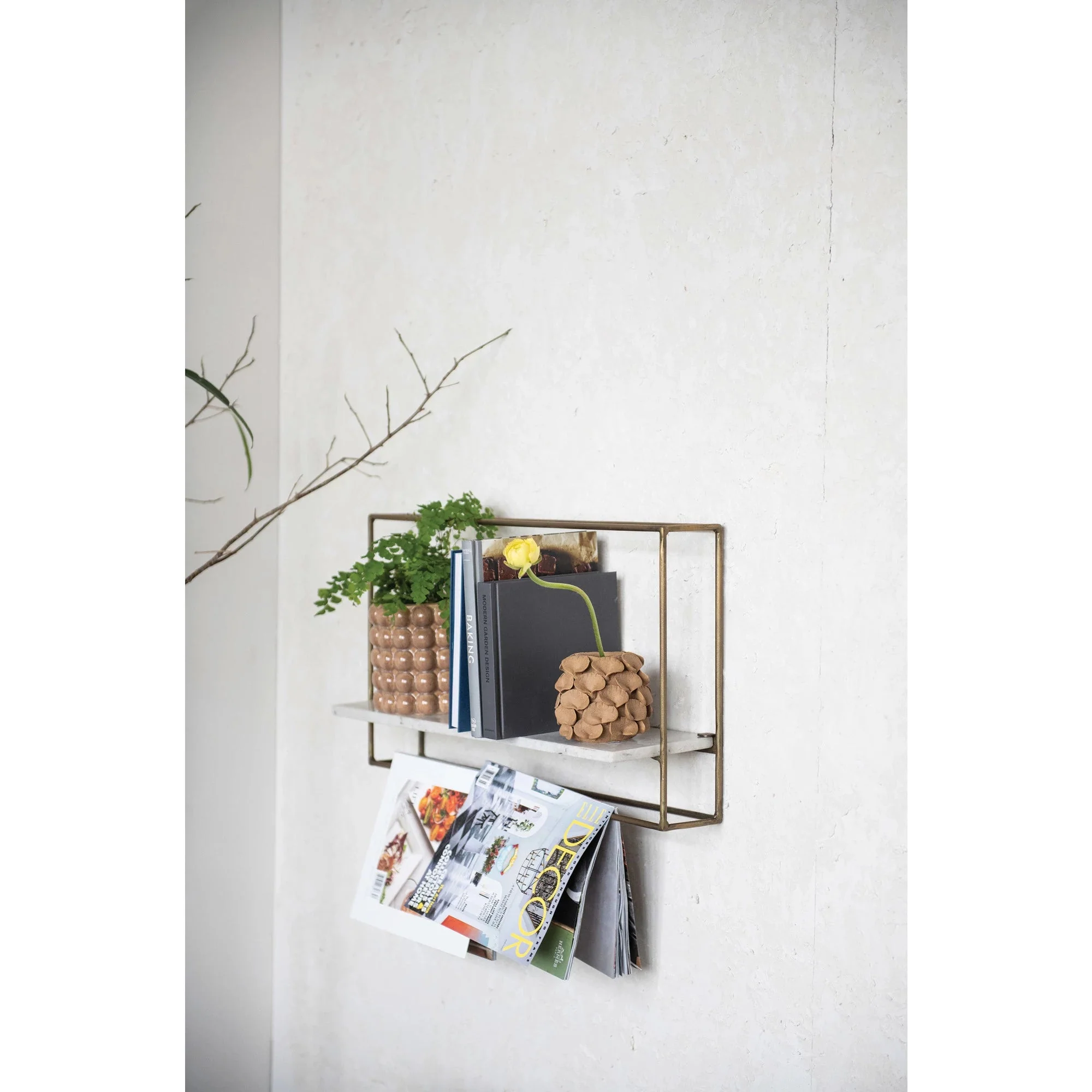 Embossed Stoneware Planter - Image 3