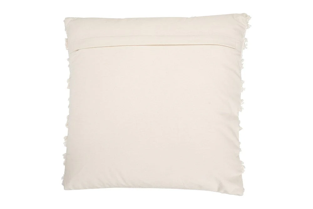 Embroidered Fringe Pillow - Image 2