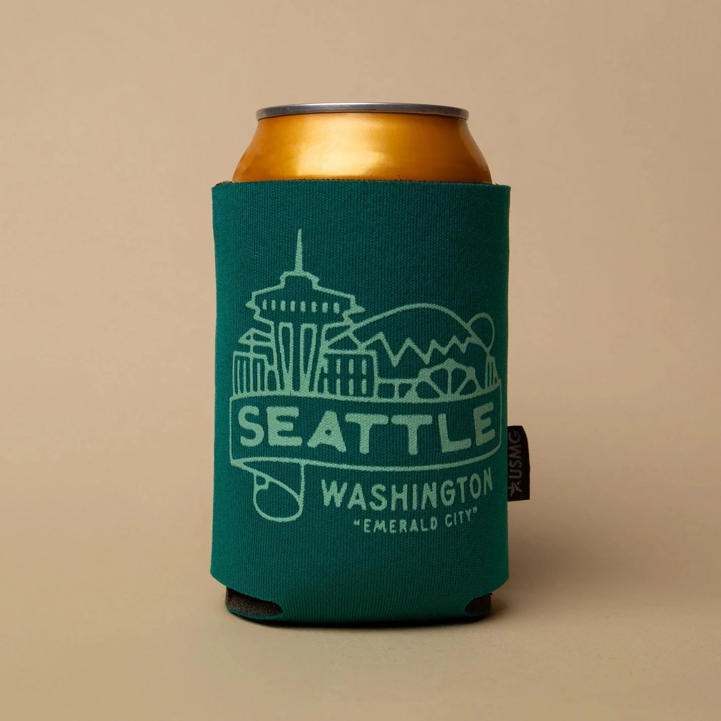 Emerald City Skyline Beverage Insulator - Image 2
