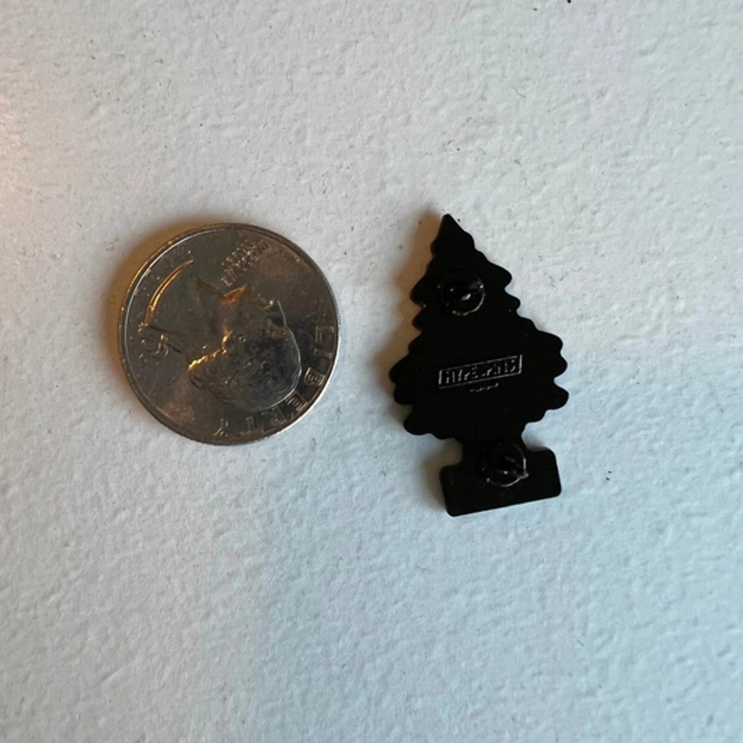 Evergreen Tree Pin - Black - Image 3