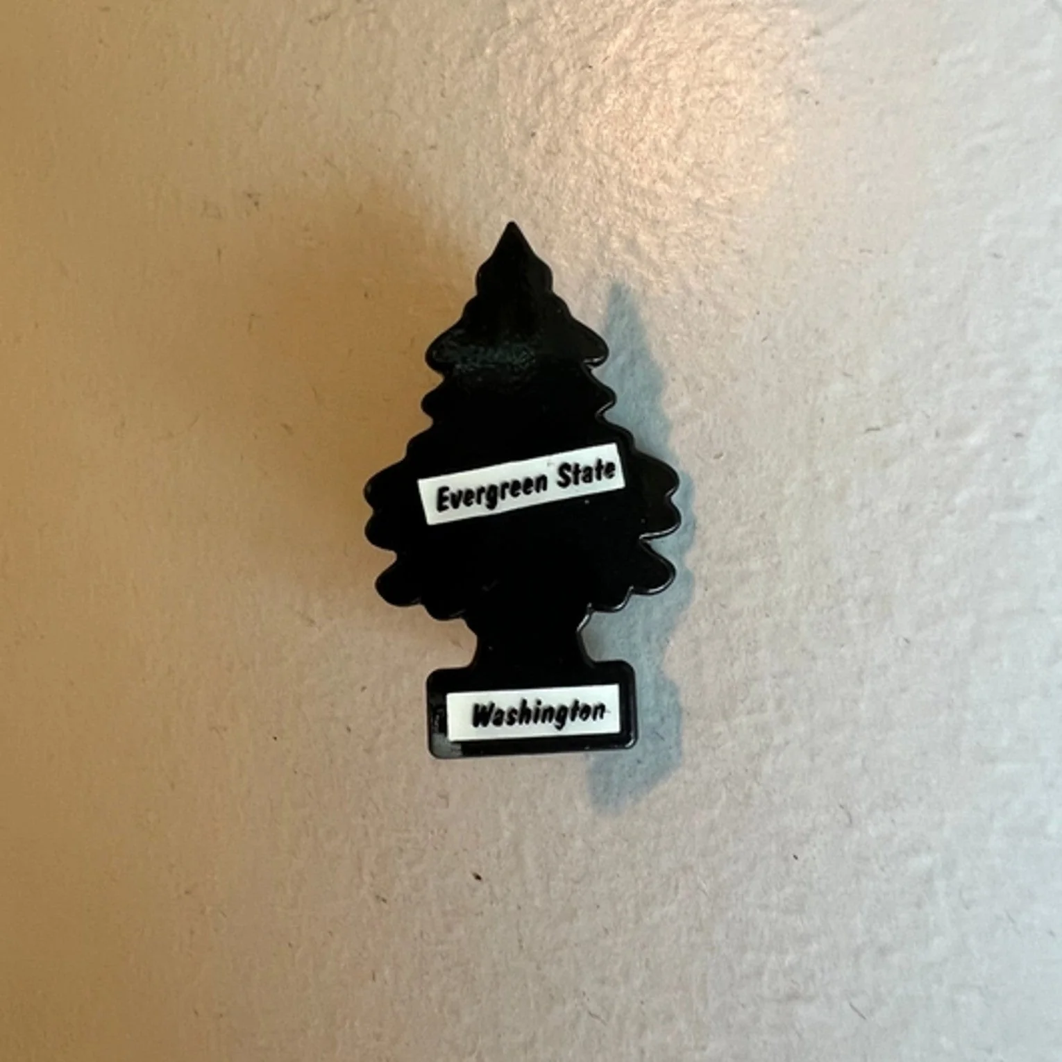 Evergreen Tree Pin - Black - Image 4