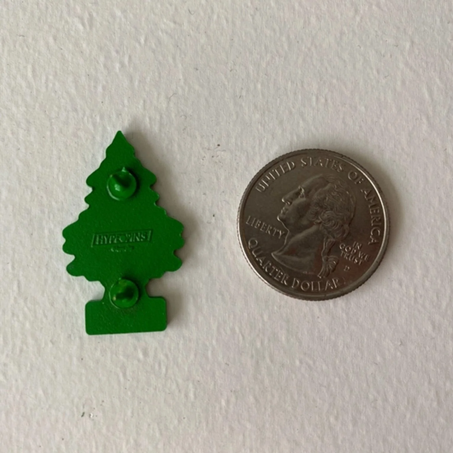 Evergreen Tree Pin - Green - Image 3