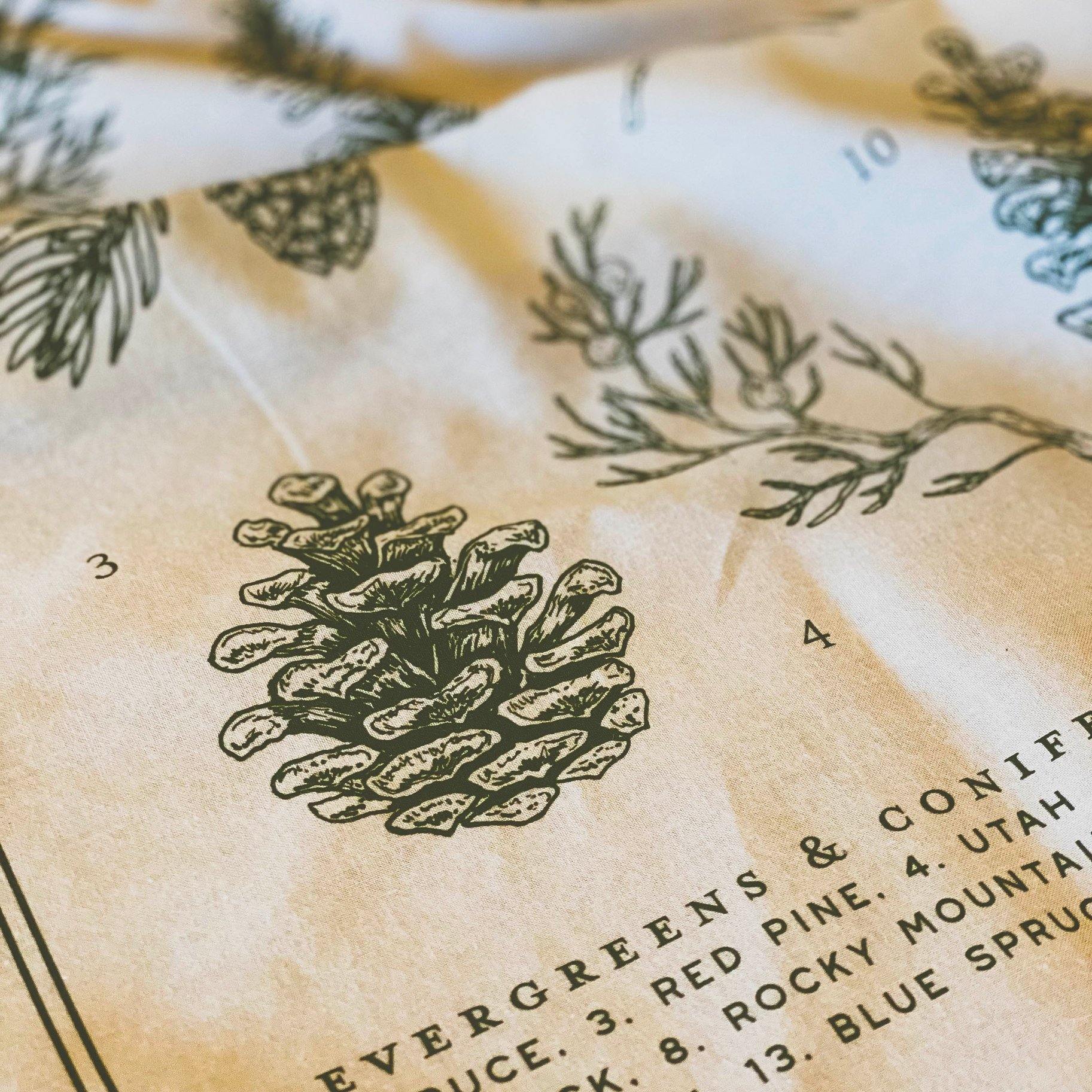 Evergreens of North America Bandana - Image 2