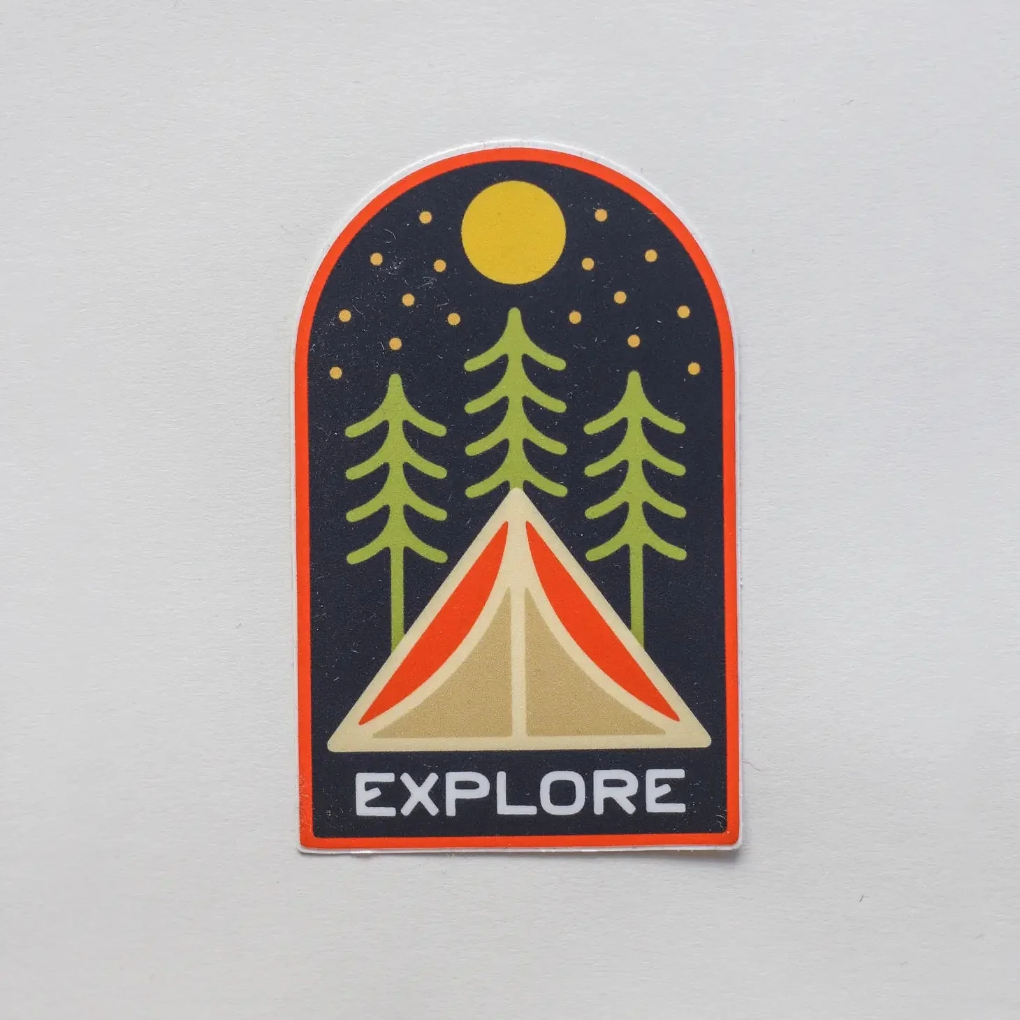 Explore Camp Sticker - Image 2