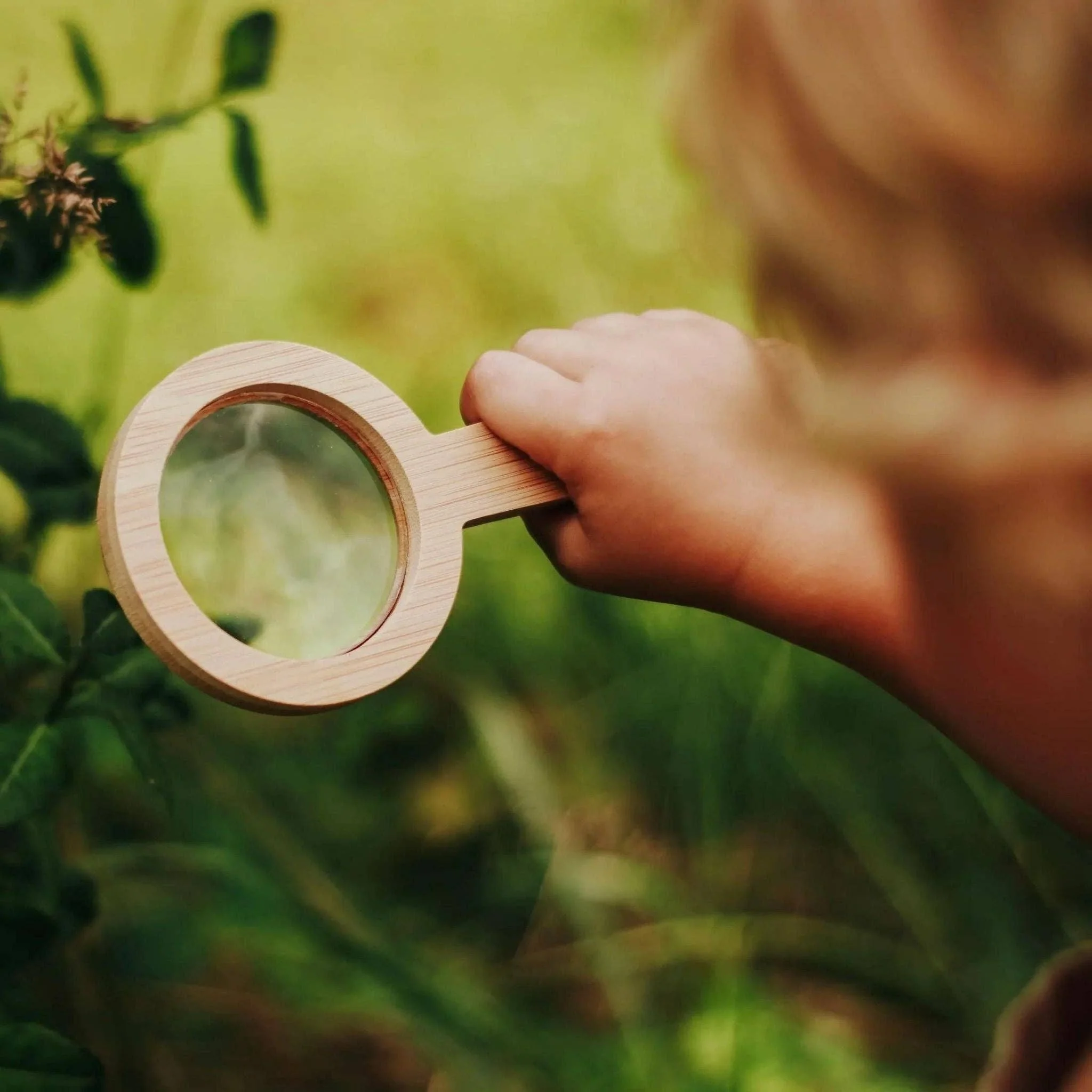 Eye Spy Bamboo 5x Magnifying Glass - Image 2