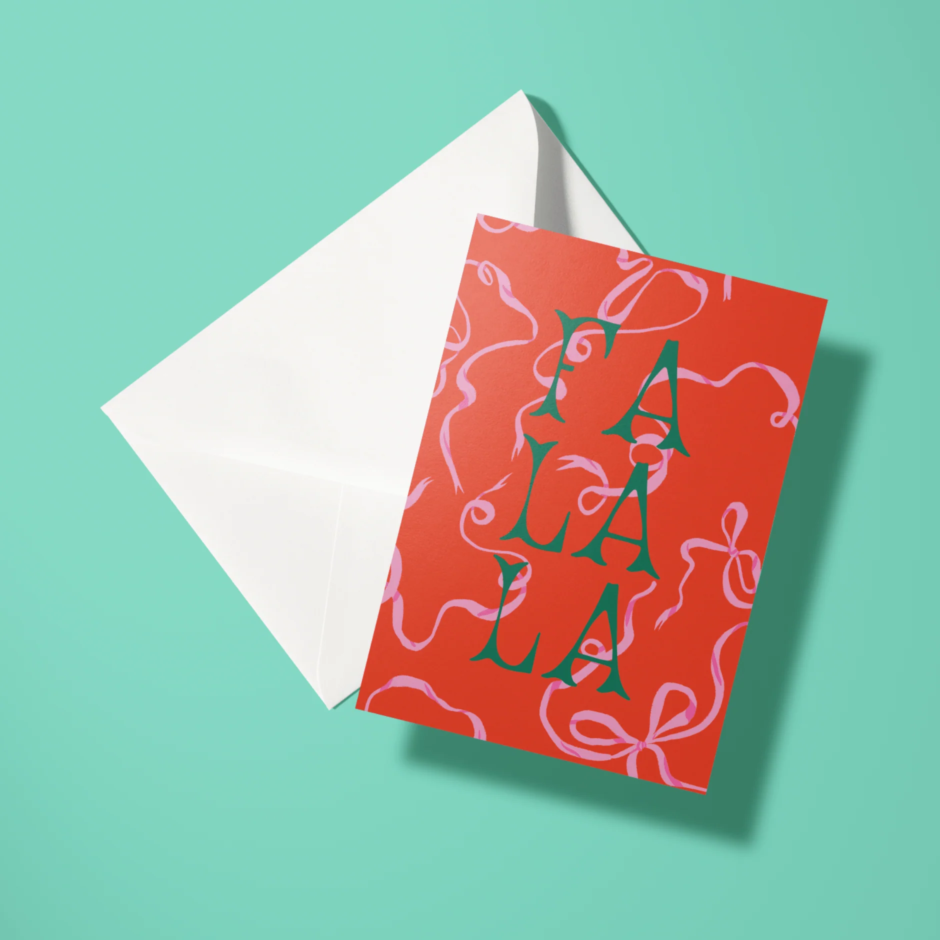 FA LA LA Holiday Card - Image 2