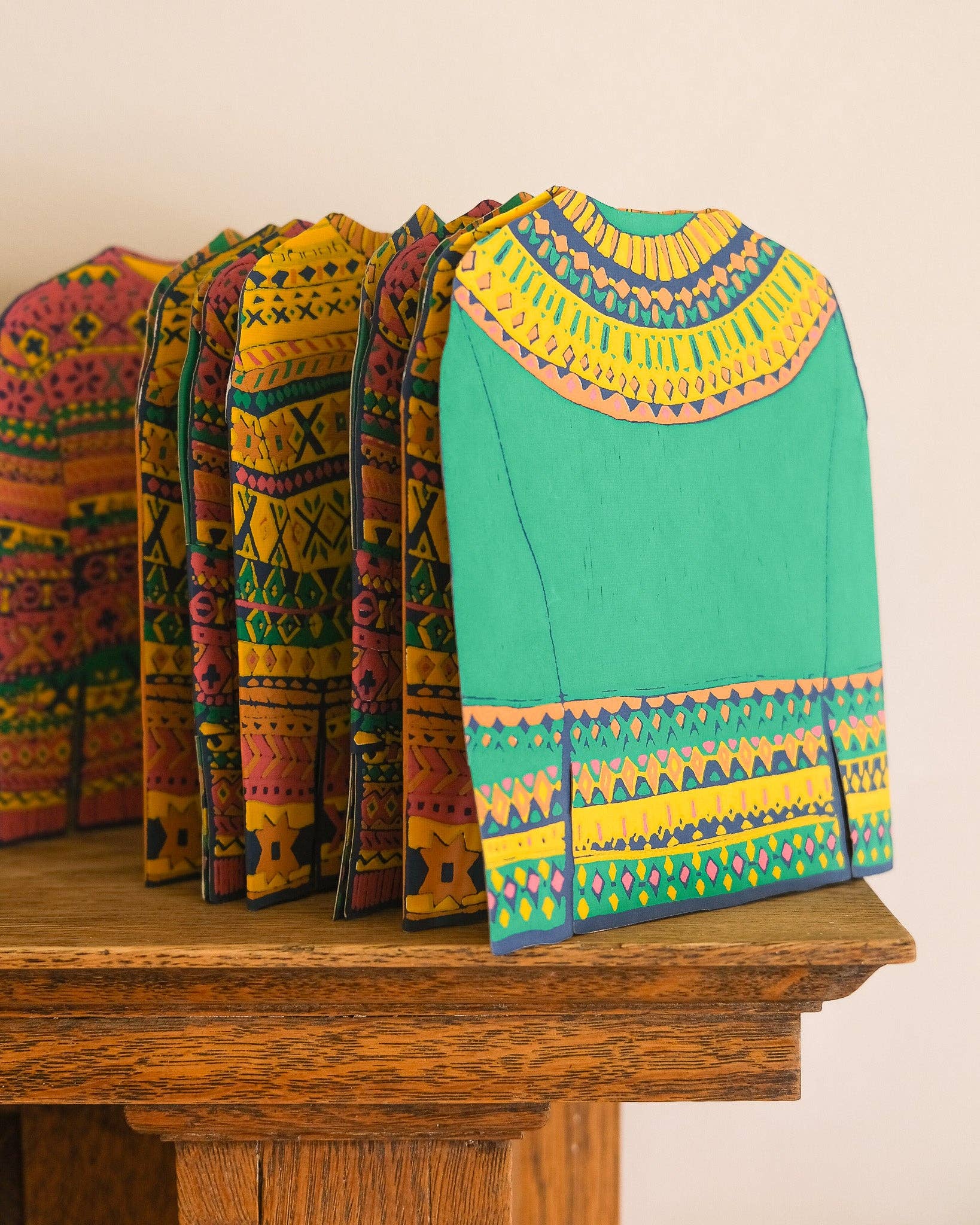 Fair Isle Sweaters Folded Garland - Image 6