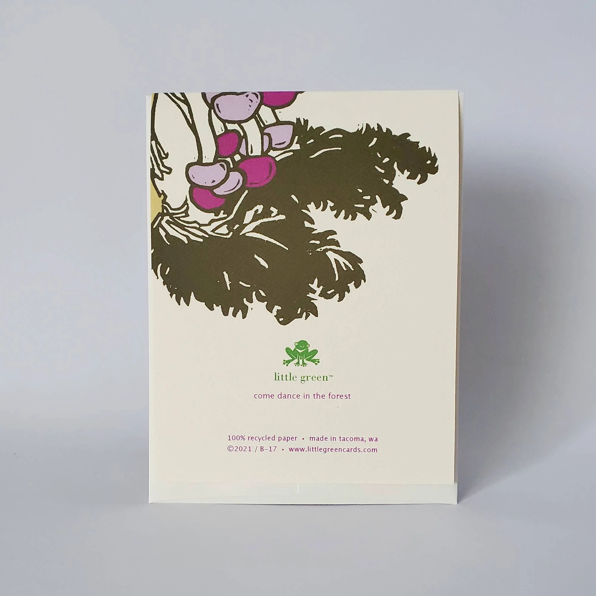 Fairy Mushroom Celebration Card - Image 4