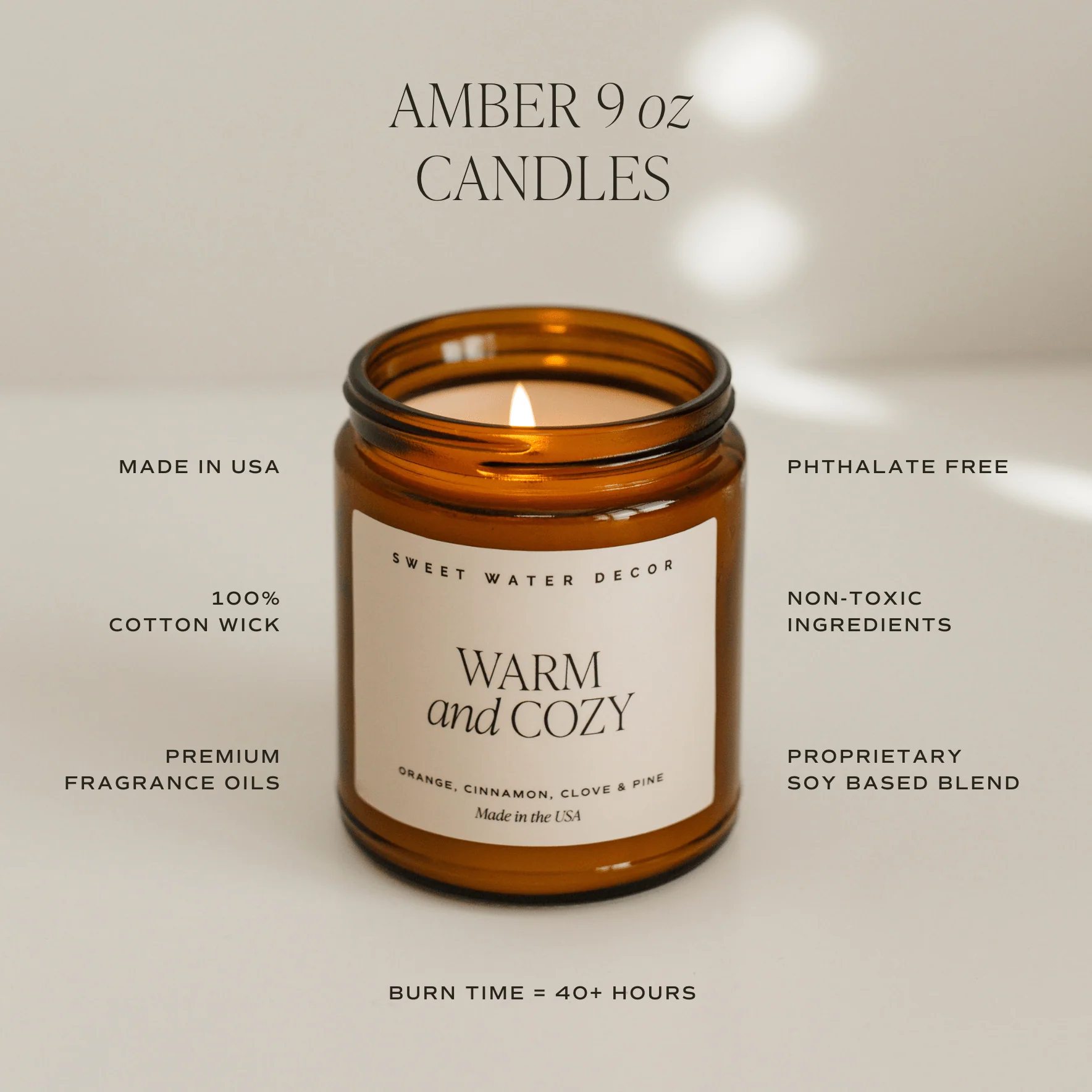 Fall Leaves Candle - Image 4