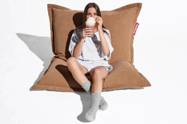Fatboy Original Slim Recycled Cord Bean Bag - Image 12