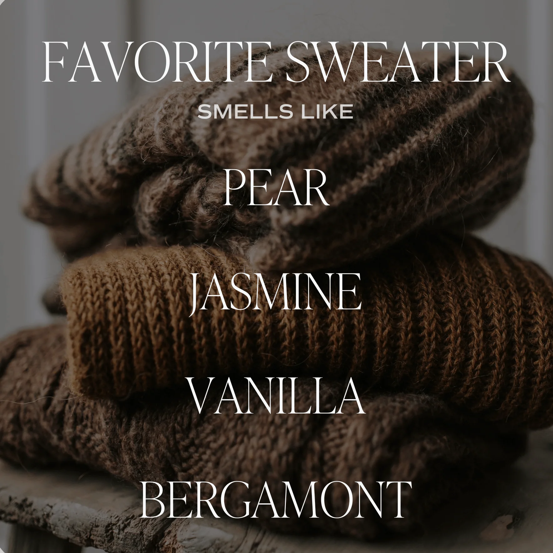 Favorite Sweater Candle - 15oz - Image 2