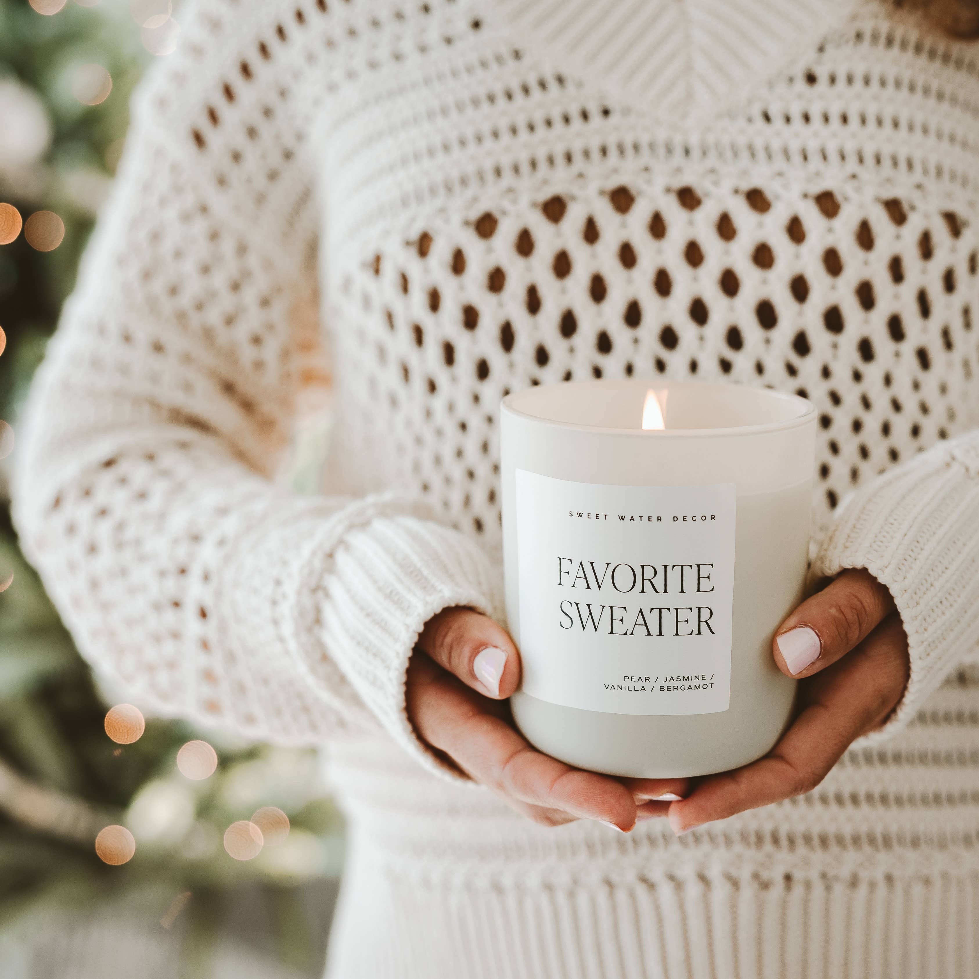 Favorite Sweater Candle - 15oz - Image 4