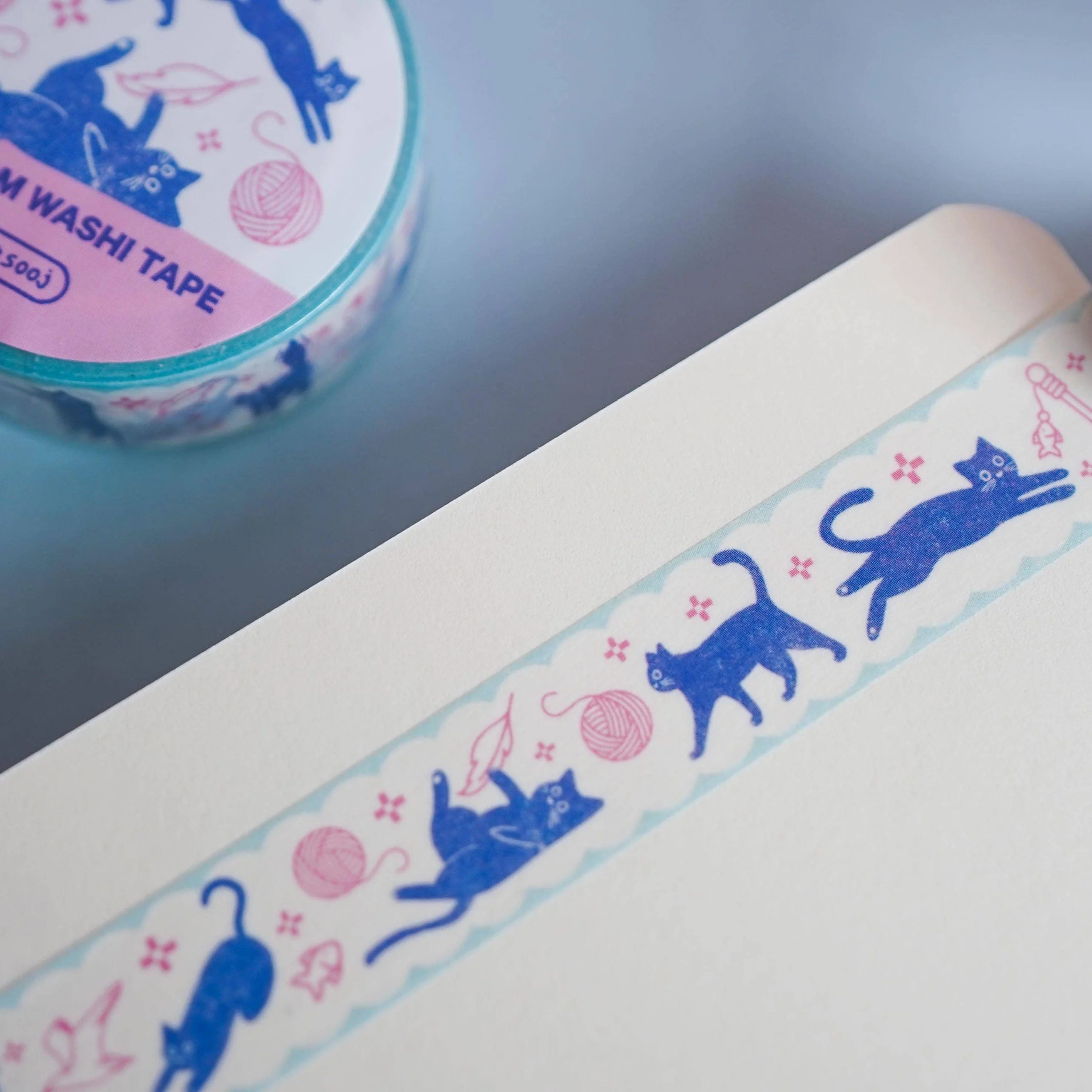 Feline Sticky Washi Tape - Image 3