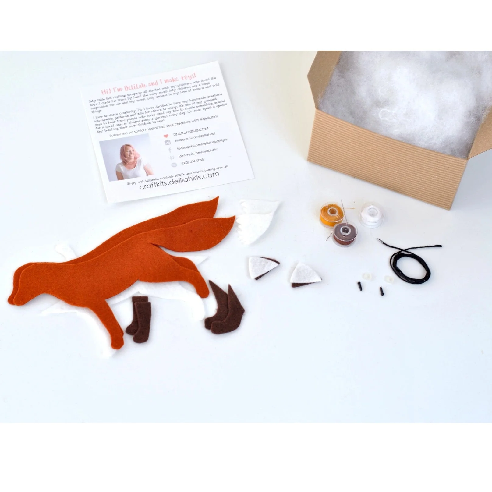 Felt Fox Craft Kit - Image 3