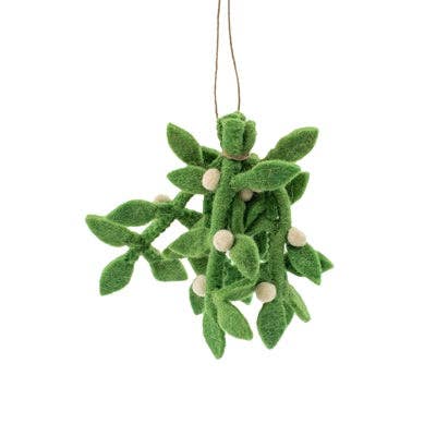 Felt Mistletoe Ornament - Image 2