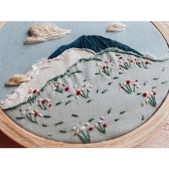 Field of Wildflowers Embroidery Kit - Image 2