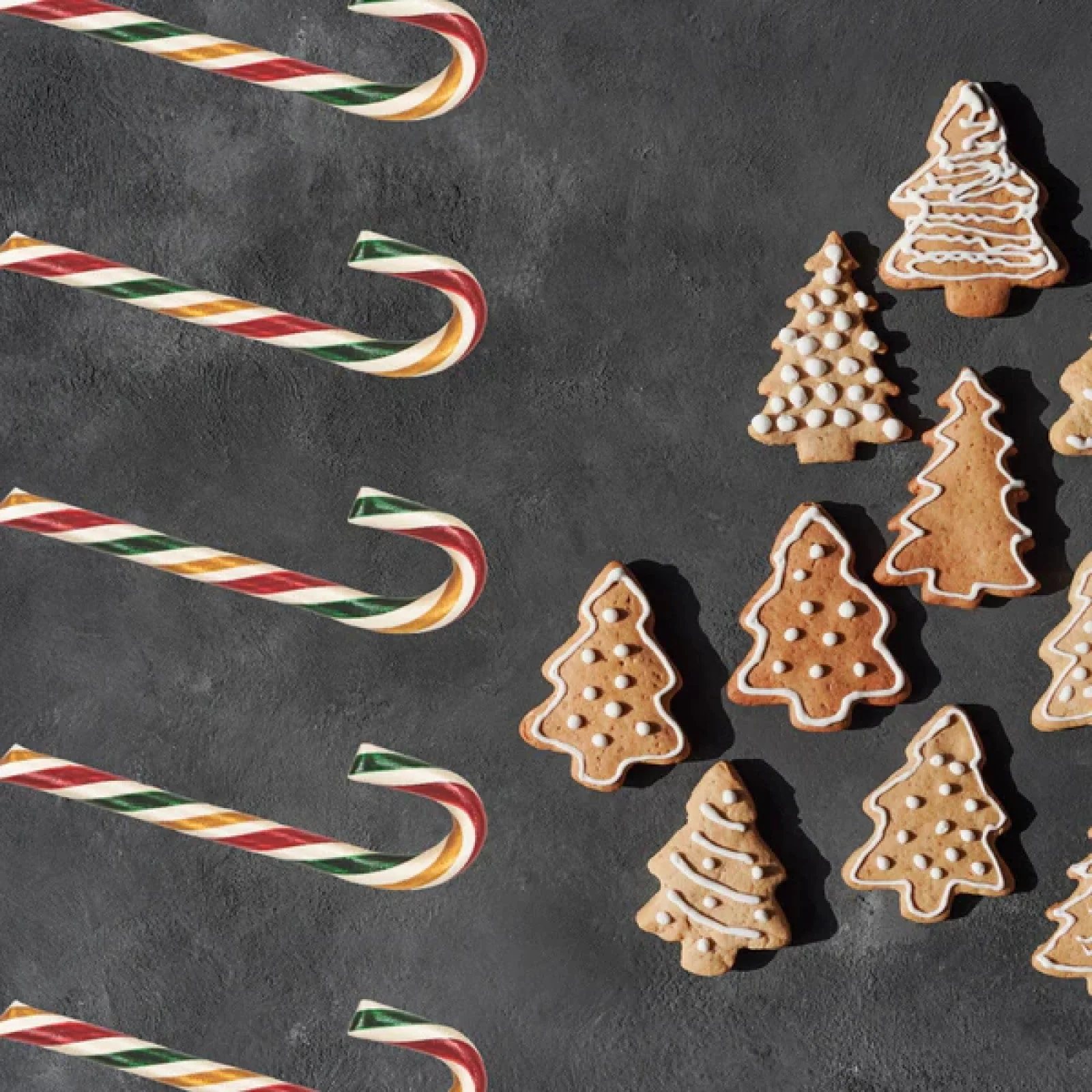 Sugar Cookie Candy Cane filled w/ Cream - Image 3