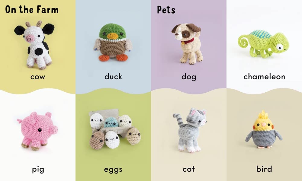 First Words With Cute Crochet Friends - Image 2