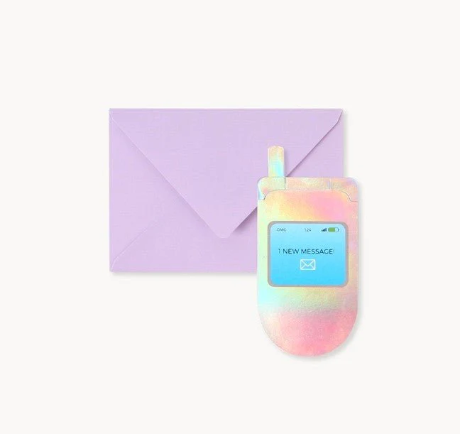 Flip Phone Birthday Card - Image 2