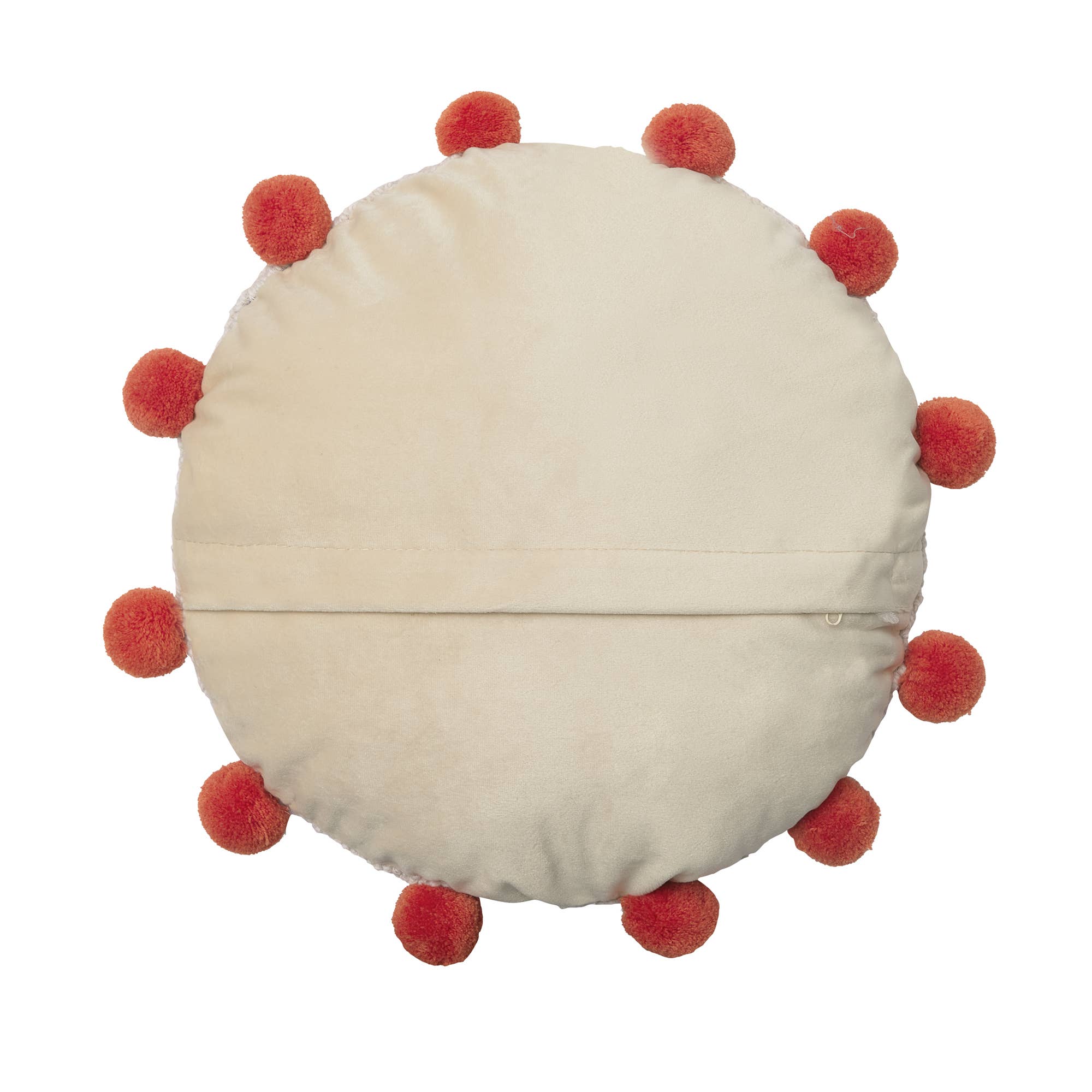 Flower Pop w/ Pom Poms Hook Pillow - Image 3